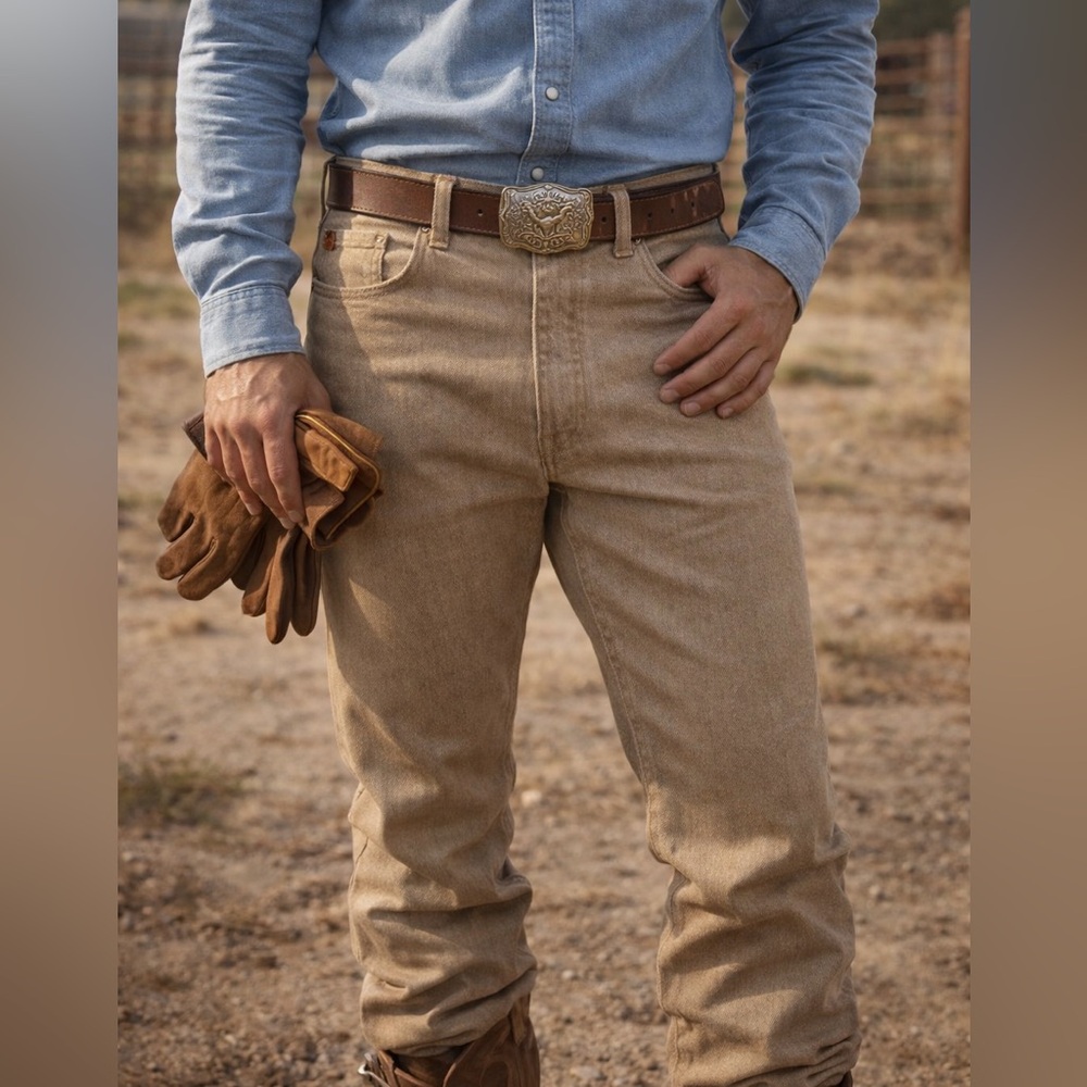 Levi's Relaxed Fit Tan Jeans